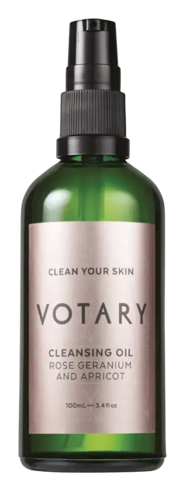 Votary Cleansing Oil - Rose Geranium and Apricot