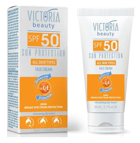 Victoria Beauty Sun Protection SPF 50 Face Cream