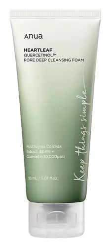 Anua Heartleaf Quercetinol Pore Deep Cleansing Foam