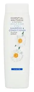Waitrose & Partners Essential Daily Care 2 In 1 Shampoo & Conditioner