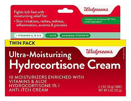 Walgreens Ultra-Moisturizing Hydrocortisone Cream