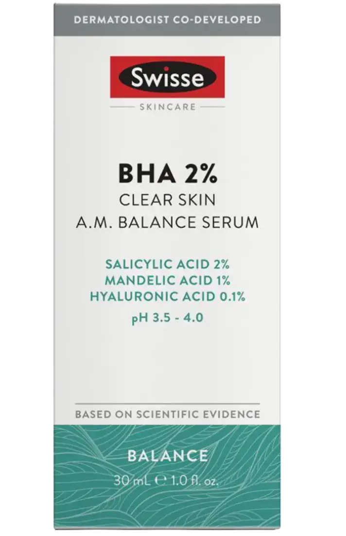 Swisse BHA 2% Clear Skin A.M. Balance Serum
