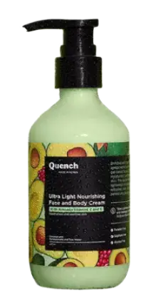 Quench Botanics Ultra Light Nourishing Face And Body Cream