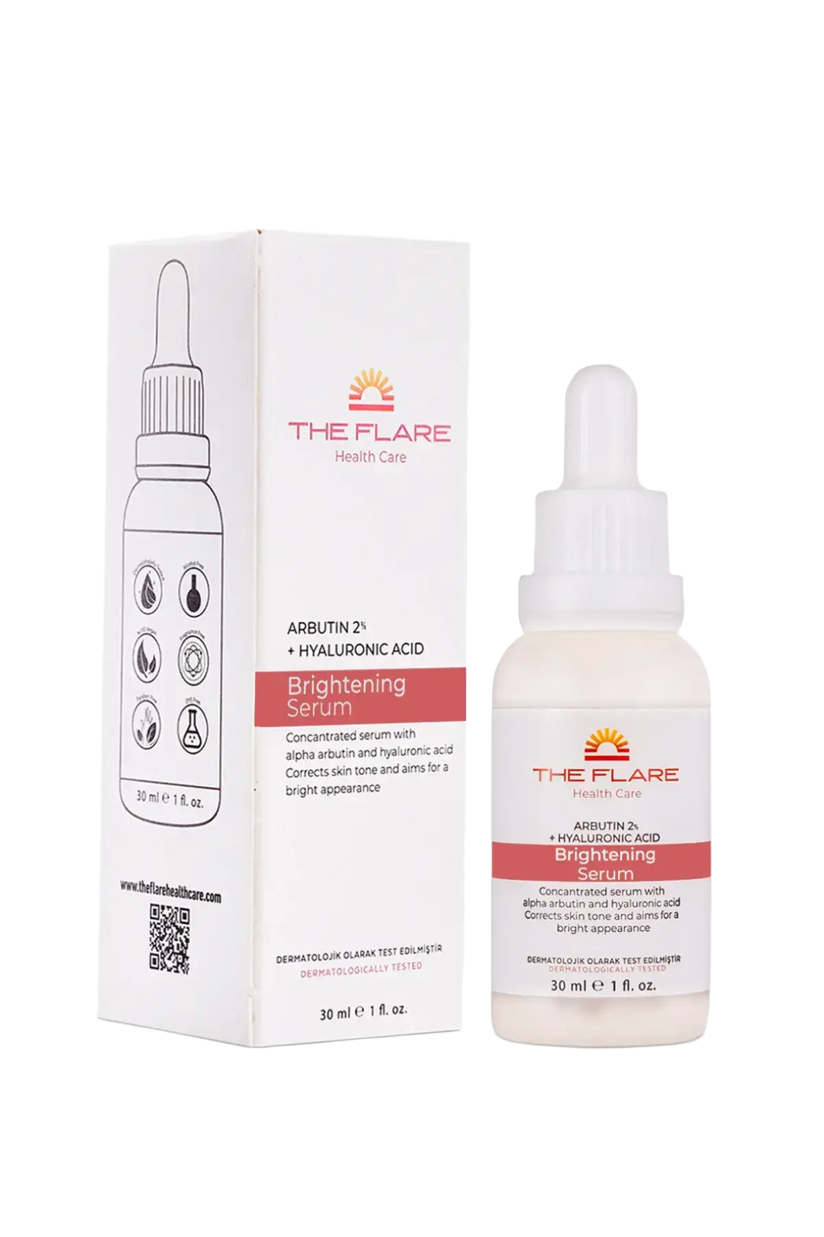 The Flare Health Care Brightening Serum