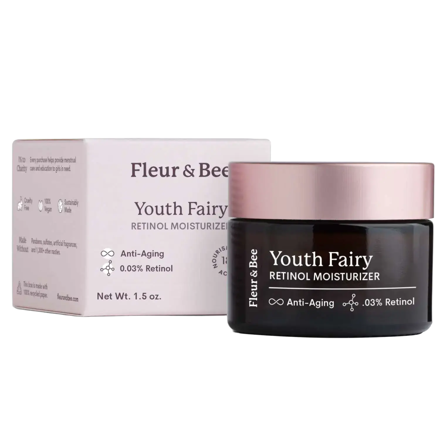 Fleur & Bee Retinol Moisturizer Youth Fairy