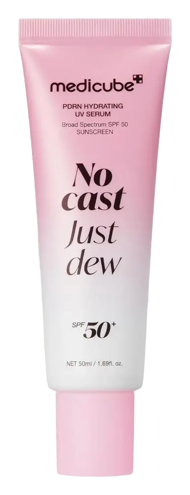 MediCube No Cast Just Dew PDRN Hydrating UV Serum SPF 50+