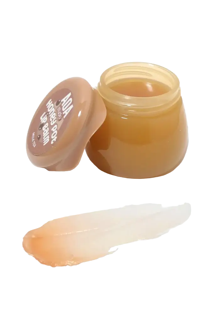 AOA Skin Honey Pot Lip Balm milk tea
