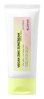 KLAVUU Vegan Zinc Suncream  SPF 50+