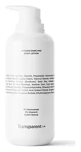 Transparent Lab Vitamin Enriched Body Lotion