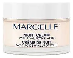 Marcelle Night Cream 24h Moisturizing with Hyaluronic Acid & Niacinamide