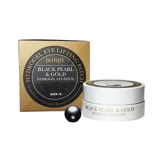 Petitfee Black Pearl & Gold Eye Patch