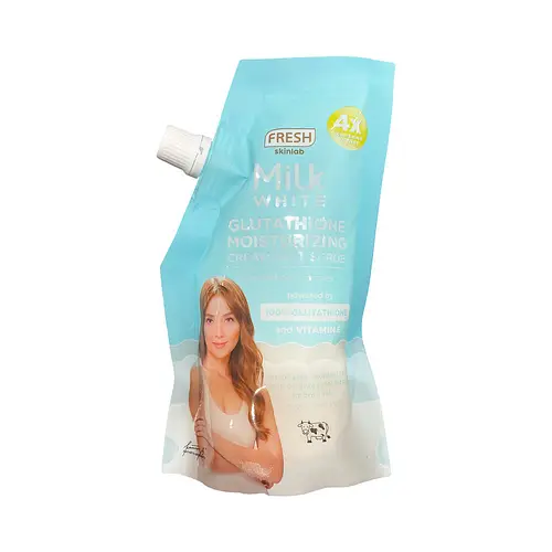 Fresh Skinlab Milk White Glutathione Moisturizing Cream Salt Scrub