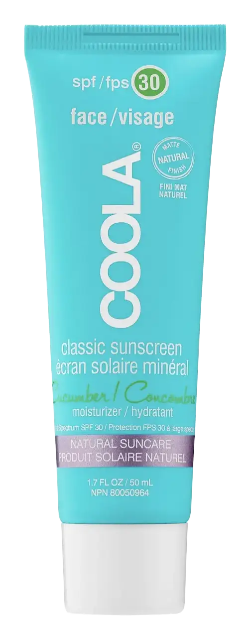COOLA Face Mineral Sunscreen SPF 30 Cucumber Matte Finish