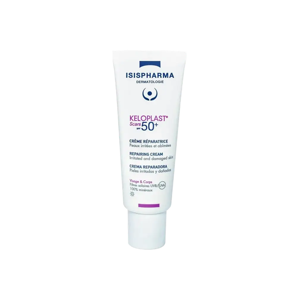 Isispharma Keloplast Scars SPF 50+ Repairing Cream