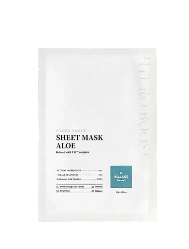 Village 11 Factory Hydro Boost Sheet Mask Aloe
