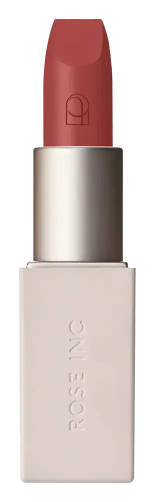Rose Inc Satin Lip Color Refillable Hydrating Lipstick Persuasive