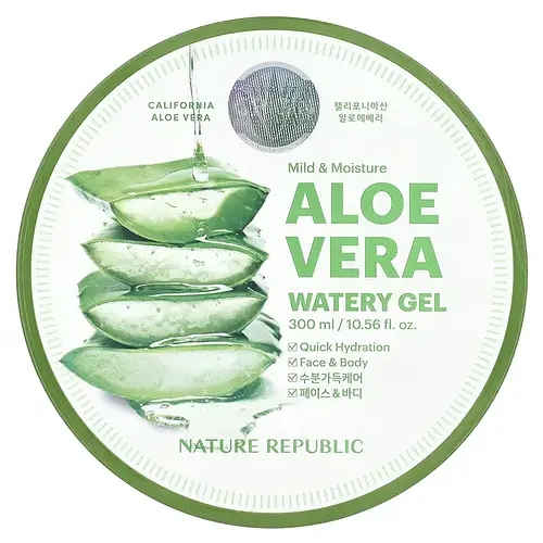 Nature Republic Mild & Moisture Aloe Vera Watery Gel
