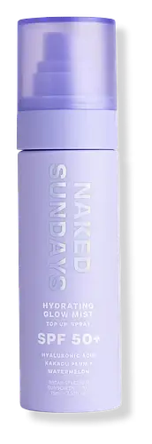 Naked Sundays SPF 50+ Hydrating Glow Mist