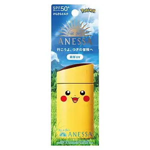 Anessa Pokemon Pikachu Perfect UV Sunscreen Skincare Milk SPF 50+
