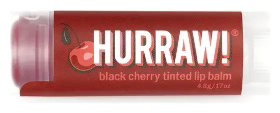 Hurraw! Tinted Lip Balm Black Cherry