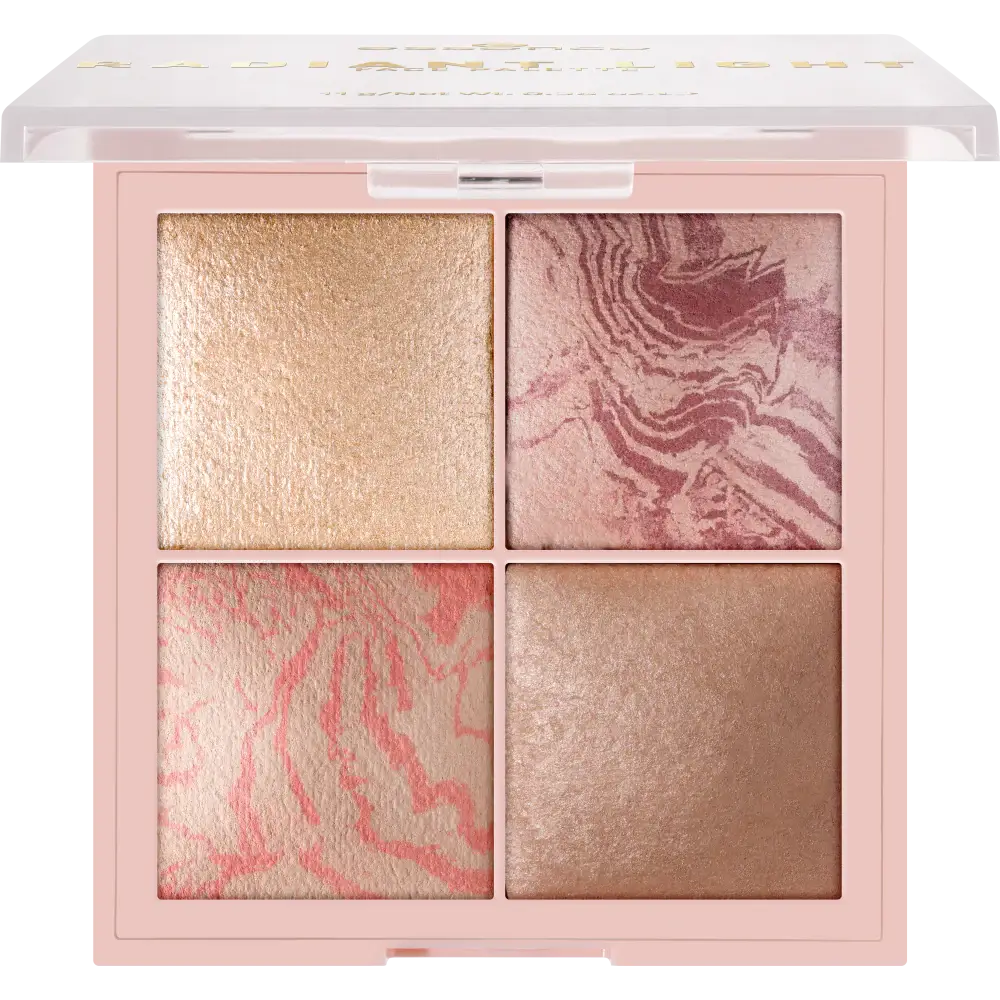 Essence Radiant Light Face Palette 10 Glow Icon