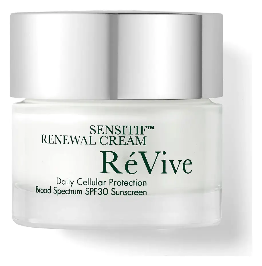 ReVive Skincare Sensitif Renewal Cream Daily Cellular Protection Broad Spectrum SPF 30 Sunscreen