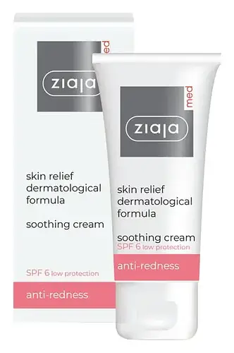 Ziaja Soothing Cream SPF 6 Anti-Redness