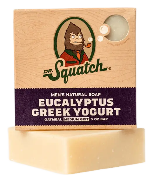 Dr. Squatch Eucalyptus Greek Yogurt Bar Soap