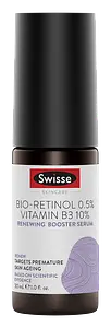 Swisse Bio-Retinol 0.5% Vitamin B3 10% Renewing Booster Serum