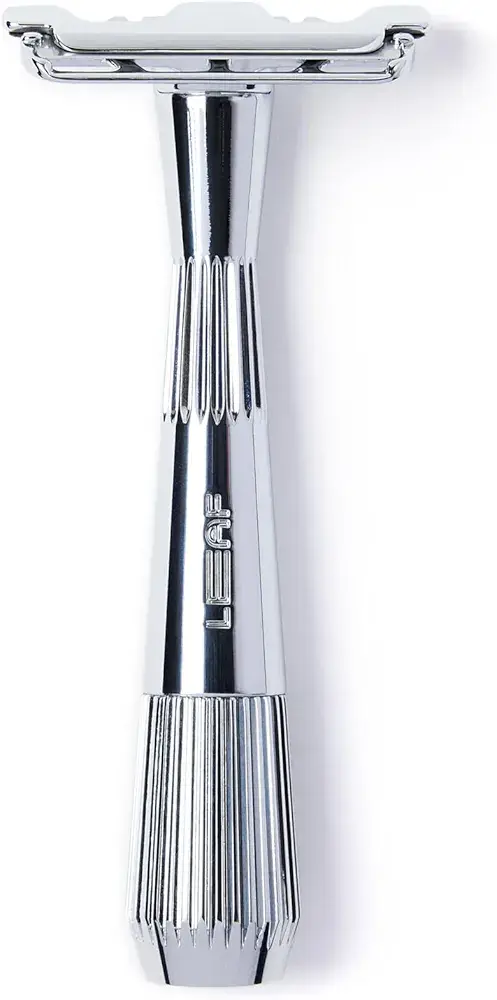 Leaf Single-Edge Razor Twig Chrome