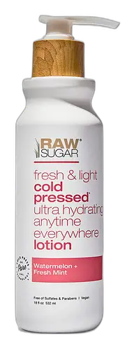 Raw Sugar Moisture Loving Lotion Watermelon + Fresh Mint
