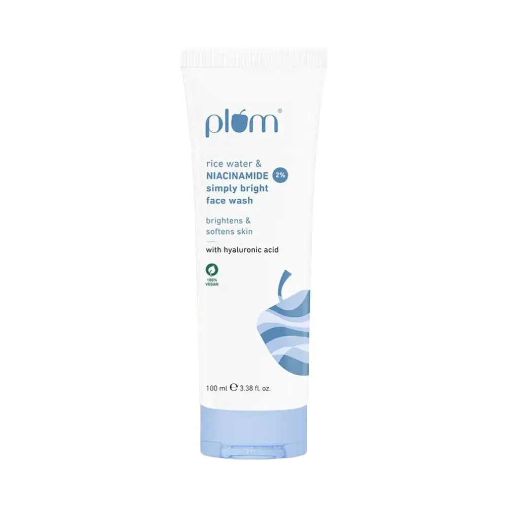 Plum Goodness Rice Water & Niacinamide Simply Bright Face Wash