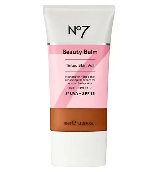 No7 Beauty Balm Tinted Skin Veil SPF 15 Deep