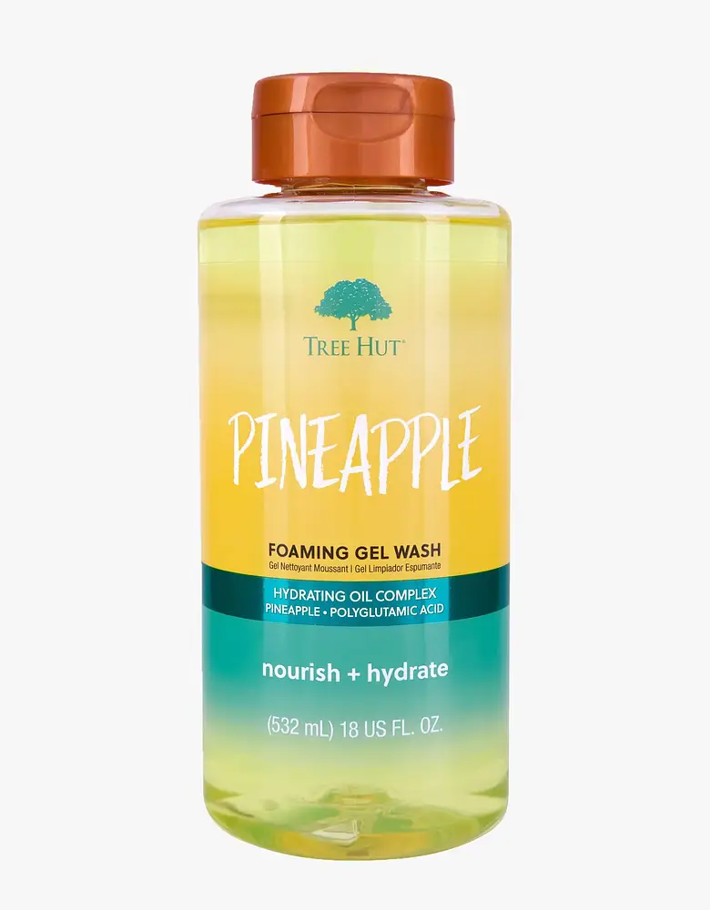 Tree Hut pineapple foaming gel wash