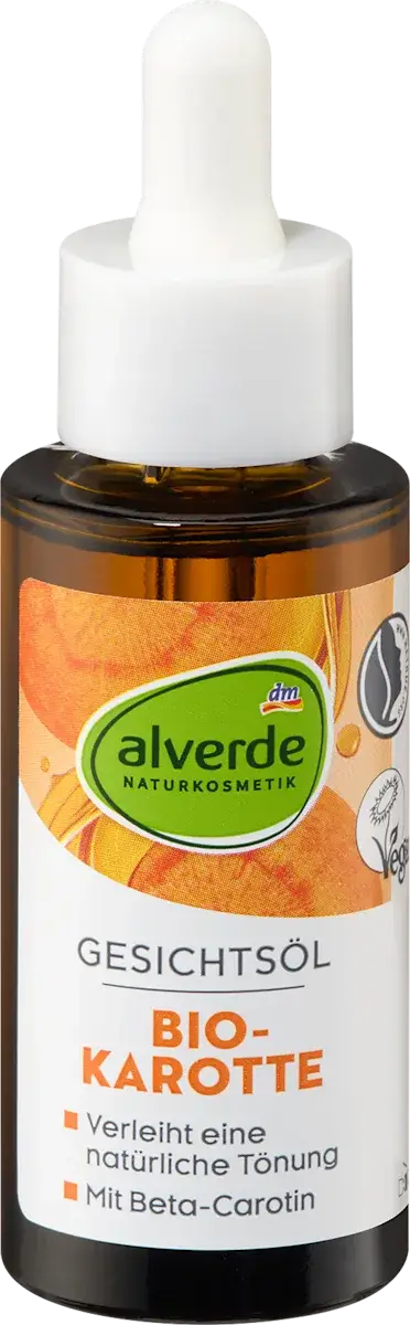 Alverde Naturkosmetik Gesichtsöl Bio-Karotte