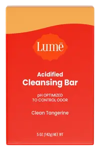 Lume Acidified Cleansing Bar Clean Tangerine