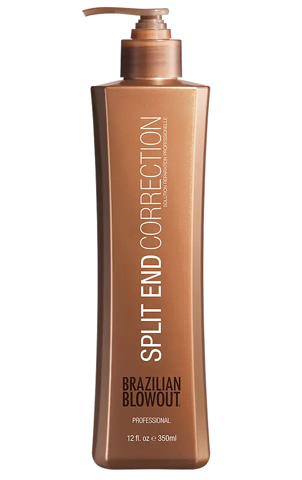 Brazilian Blowout Split End Correction