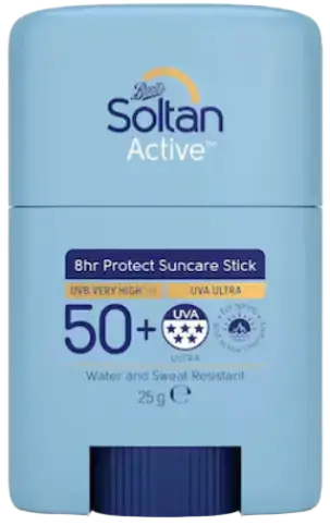Boots Soltan Active 8hr Protect Suncare Stick SPF 50+