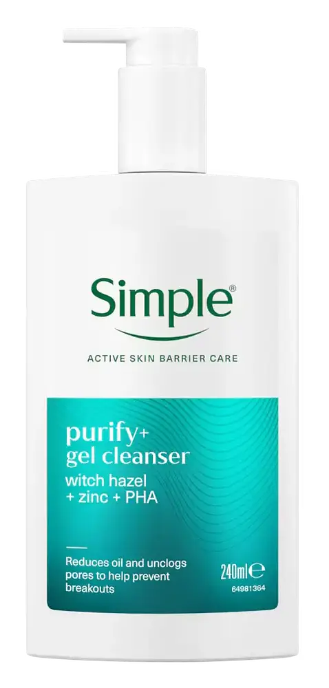 Simple Skincare Purify+ Gel Cleanser