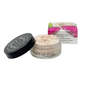 French Girl Organics Lait De Rose Vitamin C Polishing Facial Wash & Mask