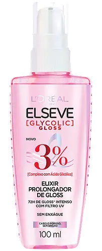 L'Oreal Elseve Glycolic Gloss Elixir Prolongador De Gloss Brazil