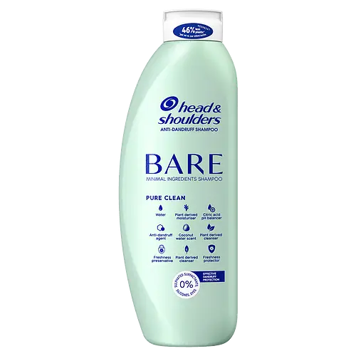 Head & Shoulders Bare Pure Clean Sulfate-Free Dandruff Shampoo UK