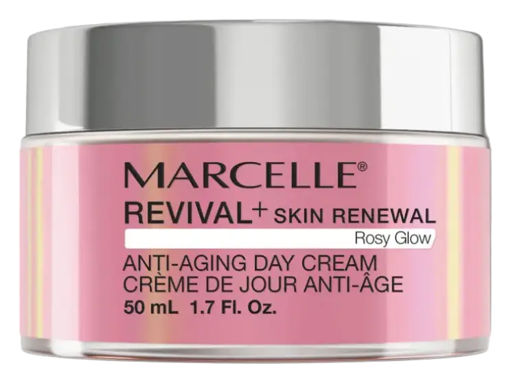Marcelle Revival+ Skin Renewal Rosy Glow Anti-aging day cream