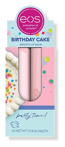 EOS Lip Balm Stick Birthday Cake