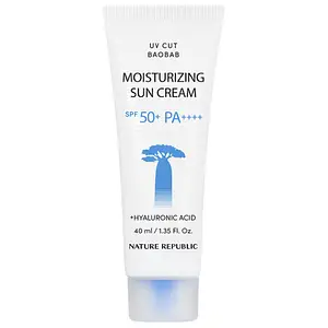 Nature Republic UV Cut Baobab Moisturizing Sun Cream SPF 50+