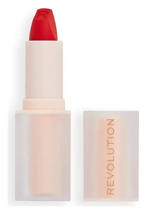 Revolution Beauty Lip Allure Soft Satin Lipstick Vibe Red
