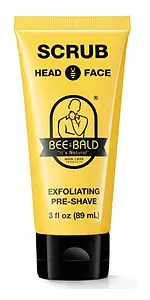 Bee Bald Scrub Exfoliating Pre-Shave