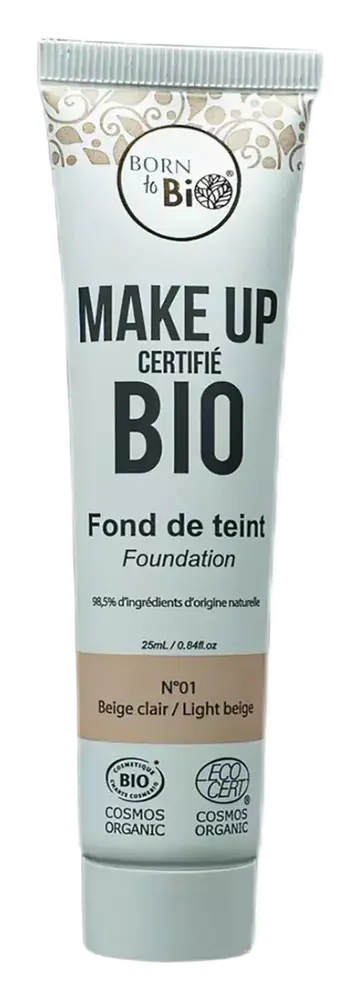 Born To Bio Organic Foundation Light Beige
