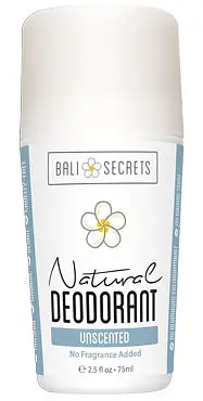 Bali Secrets Natural Deodorant Unscented
