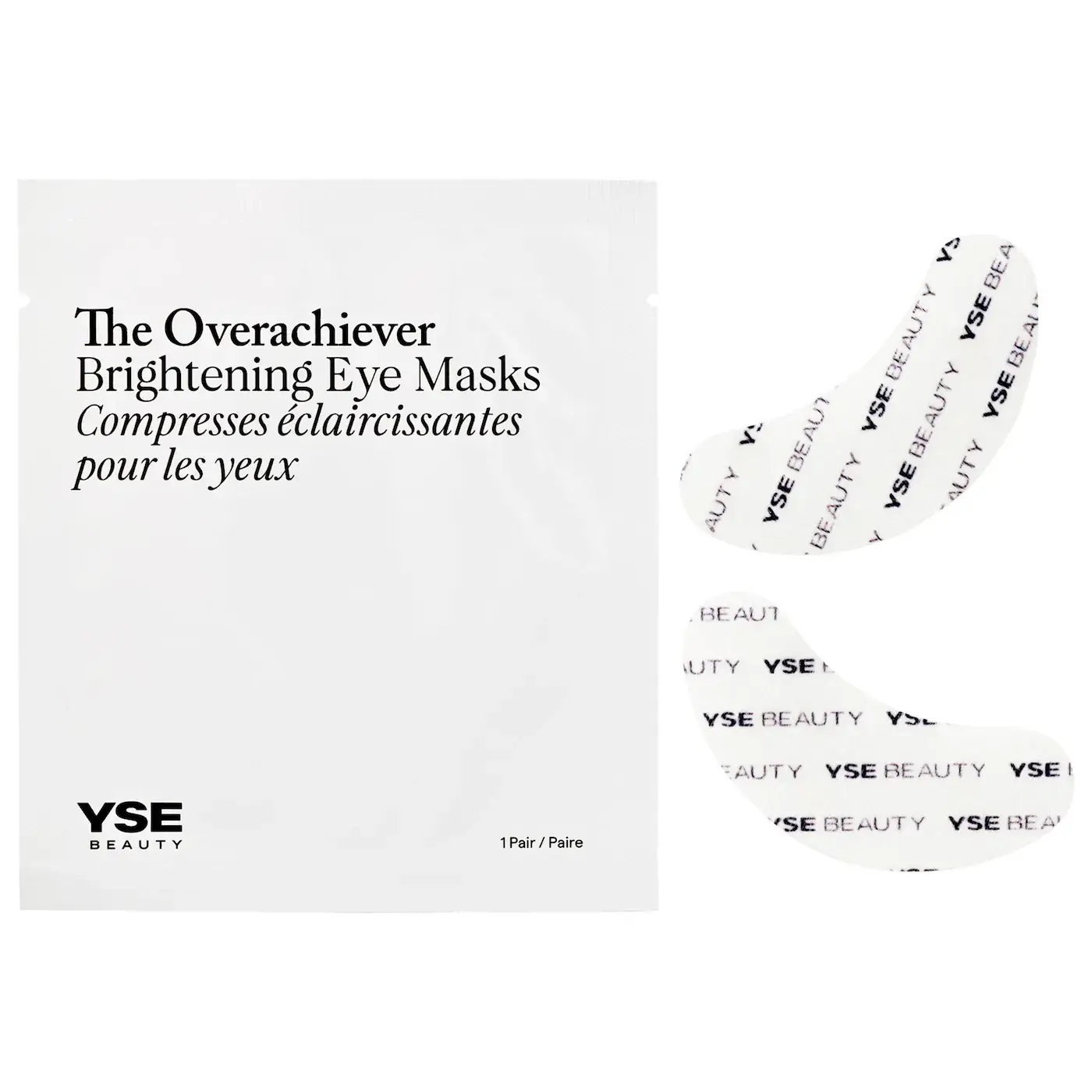 YSE Beauty The Overachiever Brightening Eye Masks